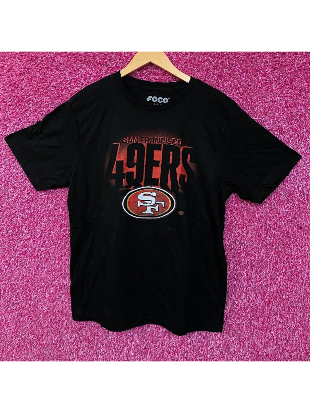 FOCO San Francisco 49ers Team Logo Graphic T-Shirt Large